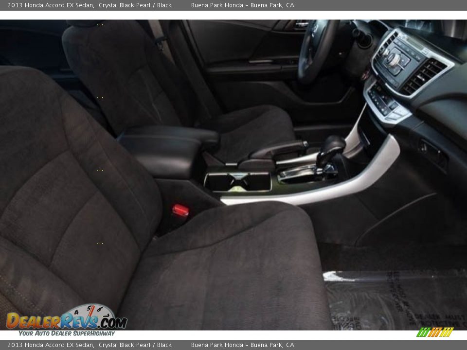 2013 Honda Accord EX Sedan Crystal Black Pearl / Black Photo #22