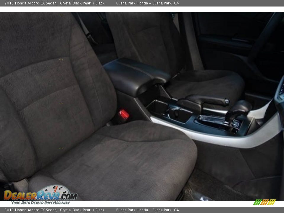 2013 Honda Accord EX Sedan Crystal Black Pearl / Black Photo #23