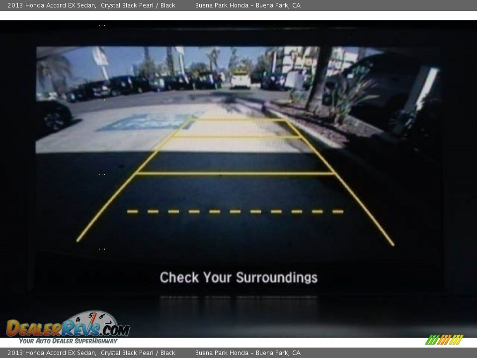 2013 Honda Accord EX Sedan Crystal Black Pearl / Black Photo #25