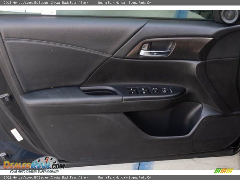 2013 Honda Accord EX Sedan Crystal Black Pearl / Black Photo #28
