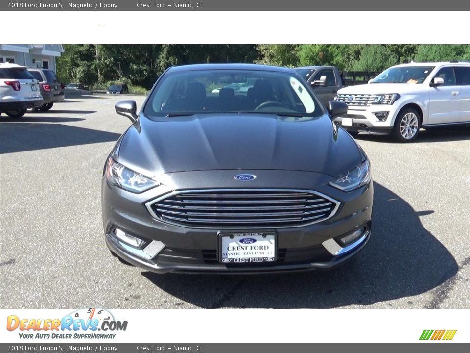 2018 Ford Fusion S Magnetic / Ebony Photo #2