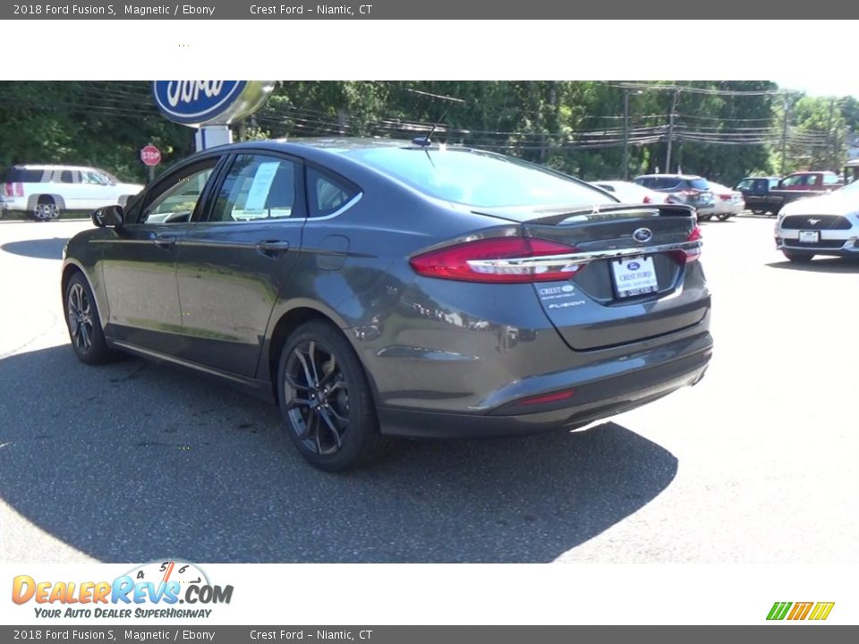 2018 Ford Fusion S Magnetic / Ebony Photo #5