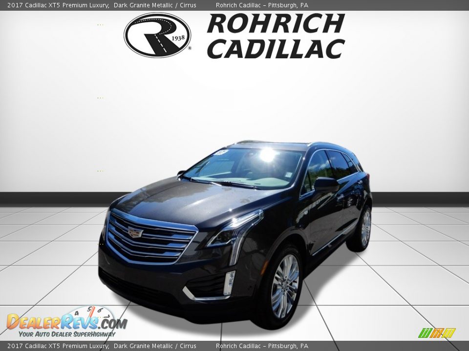 2017 Cadillac XT5 Premium Luxury Dark Granite Metallic / Cirrus Photo #1