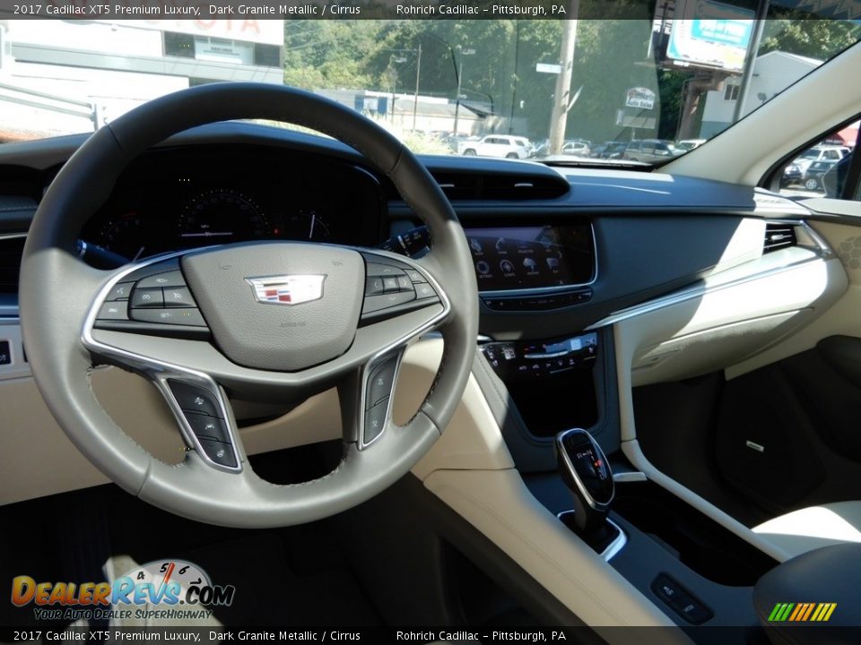2017 Cadillac XT5 Premium Luxury Dark Granite Metallic / Cirrus Photo #16