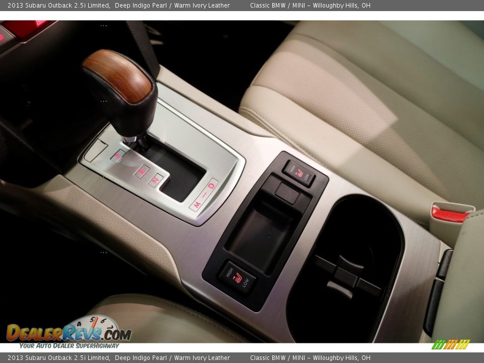 2013 Subaru Outback 2.5i Limited Deep Indigo Pearl / Warm Ivory Leather Photo #19