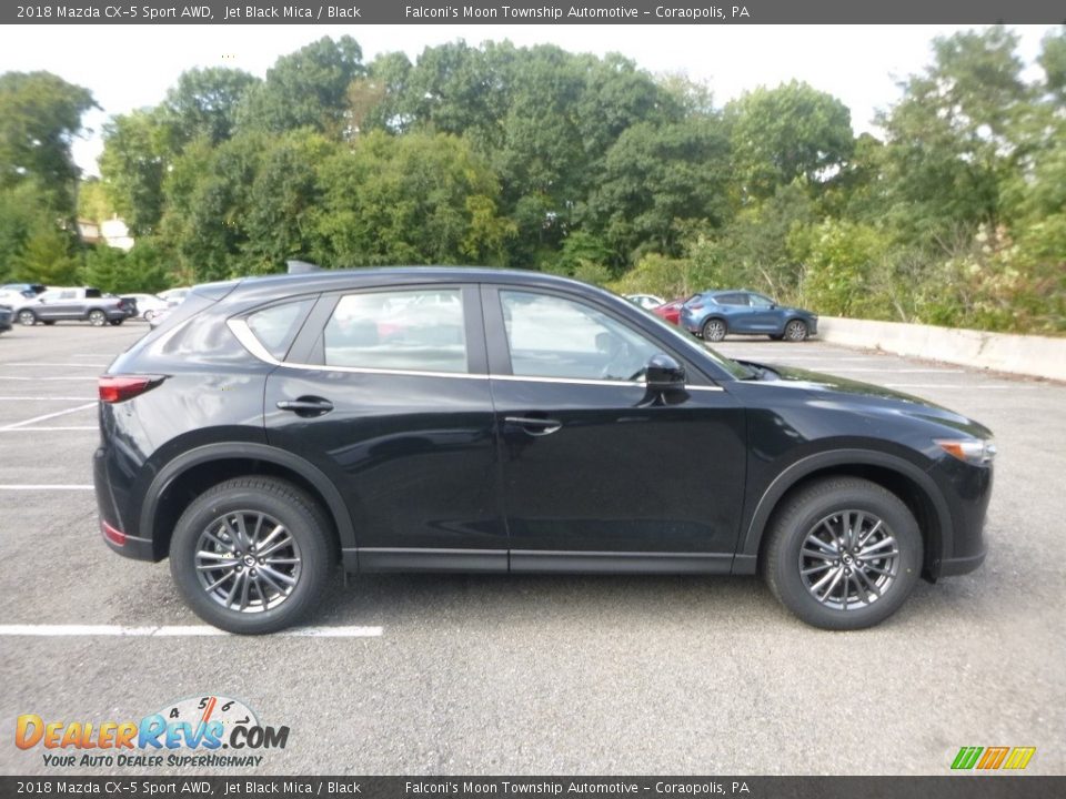 2018 Mazda CX-5 Sport AWD Jet Black Mica / Black Photo #1