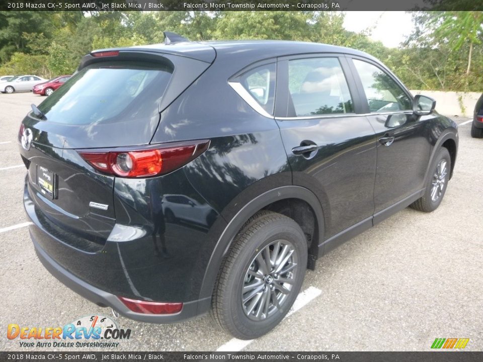 2018 Mazda CX-5 Sport AWD Jet Black Mica / Black Photo #2
