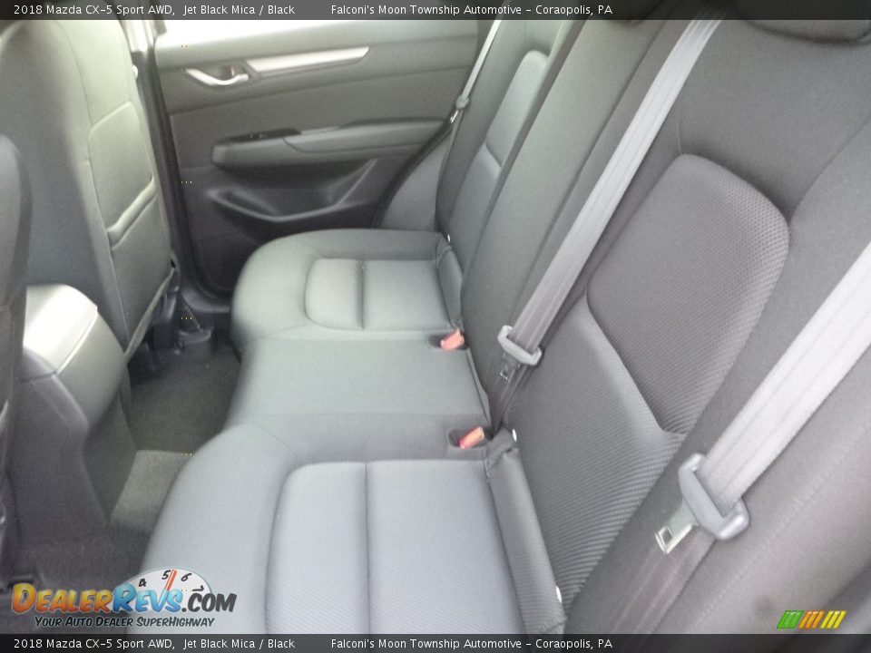 2018 Mazda CX-5 Sport AWD Jet Black Mica / Black Photo #8