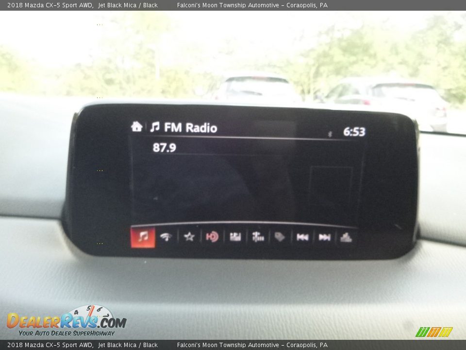 2018 Mazda CX-5 Sport AWD Jet Black Mica / Black Photo #13