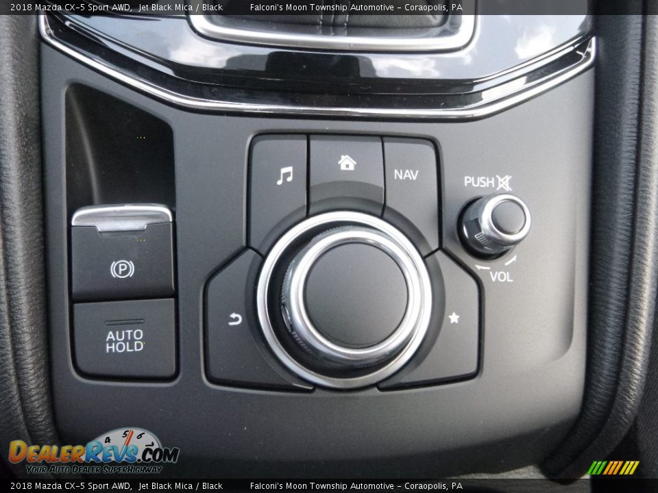 2018 Mazda CX-5 Sport AWD Jet Black Mica / Black Photo #15