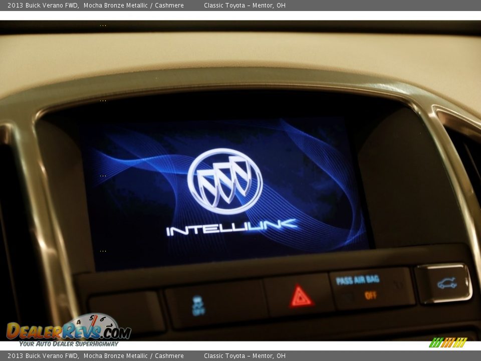 2013 Buick Verano FWD Mocha Bronze Metallic / Cashmere Photo #10