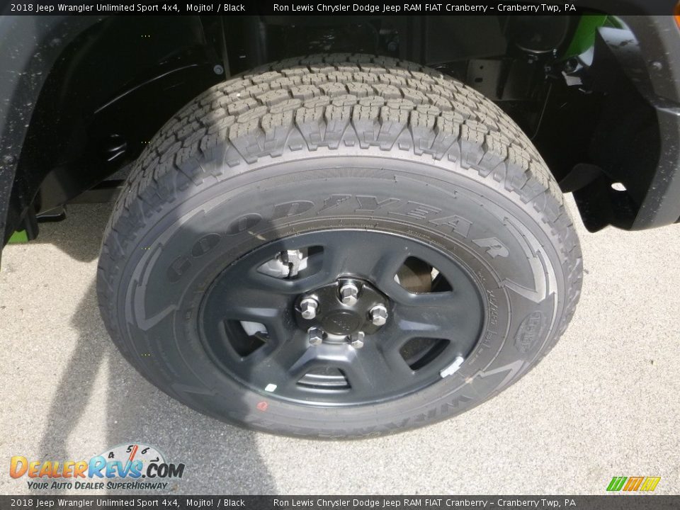 2018 Jeep Wrangler Unlimited Sport 4x4 Mojito! / Black Photo #9