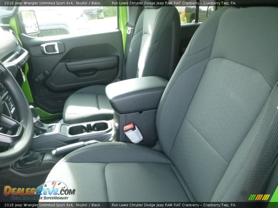 2018 Jeep Wrangler Unlimited Sport 4x4 Mojito! / Black Photo #13