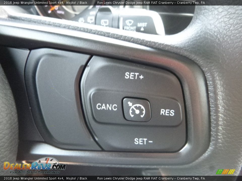 2018 Jeep Wrangler Unlimited Sport 4x4 Mojito! / Black Photo #17