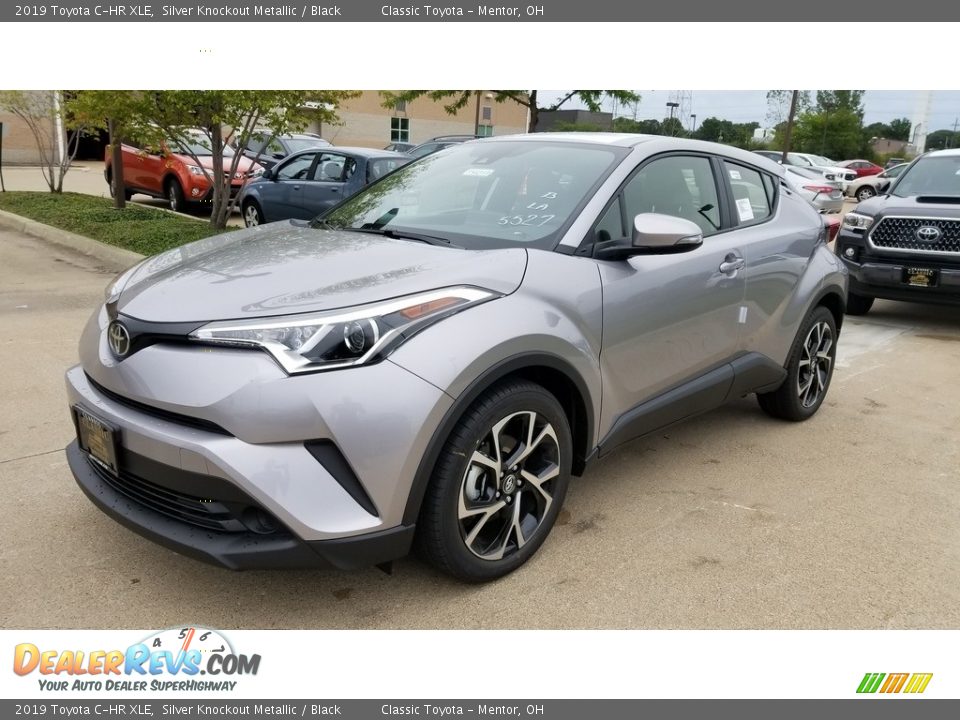 2019 Toyota C-HR XLE Silver Knockout Metallic / Black Photo #1