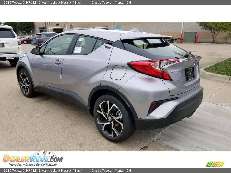 2019 Toyota C-HR XLE Silver Knockout Metallic / Black Photo #2
