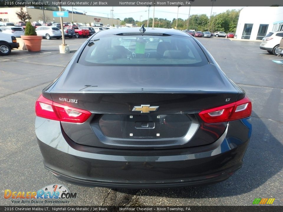 2016 Chevrolet Malibu LT Nightfall Gray Metallic / Jet Black Photo #6