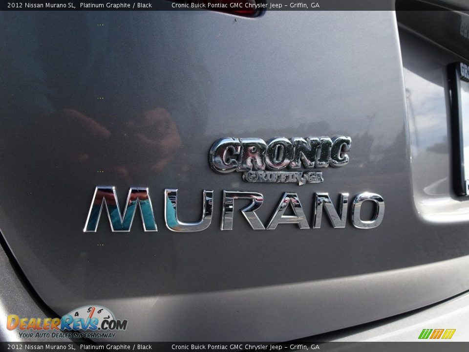 2012 Nissan Murano SL Platinum Graphite / Black Photo #17
