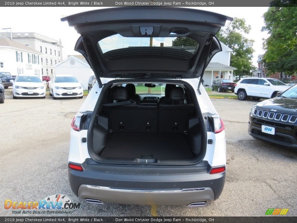 2019 Jeep Cherokee Limited 4x4 Bright White / Black Photo #12