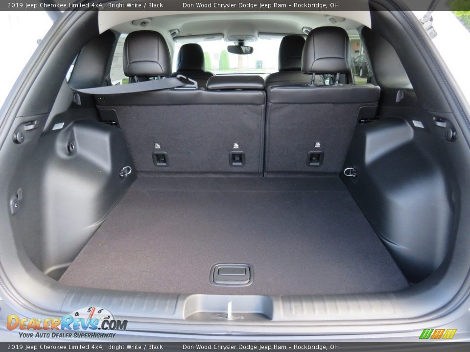 2019 Jeep Cherokee Limited 4x4 Bright White / Black Photo #13