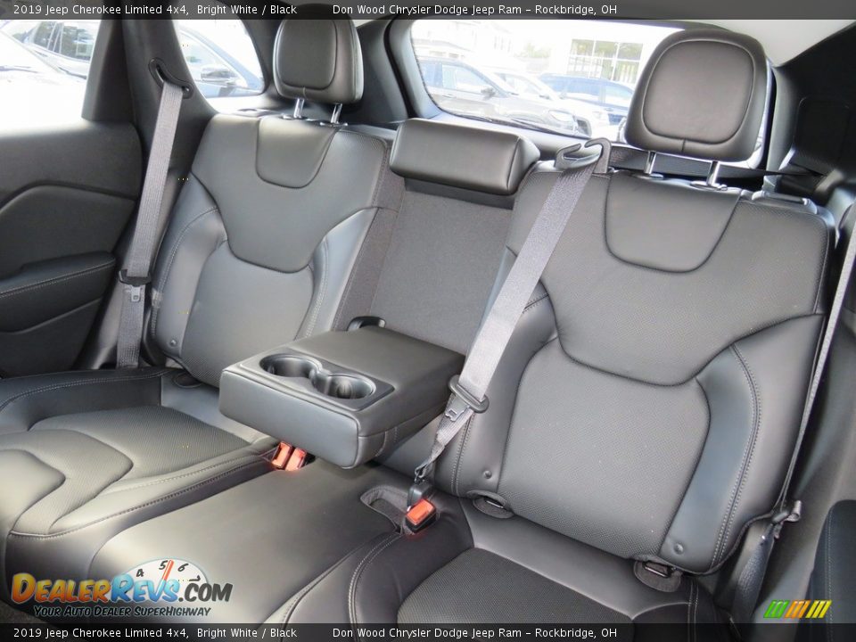 2019 Jeep Cherokee Limited 4x4 Bright White / Black Photo #19