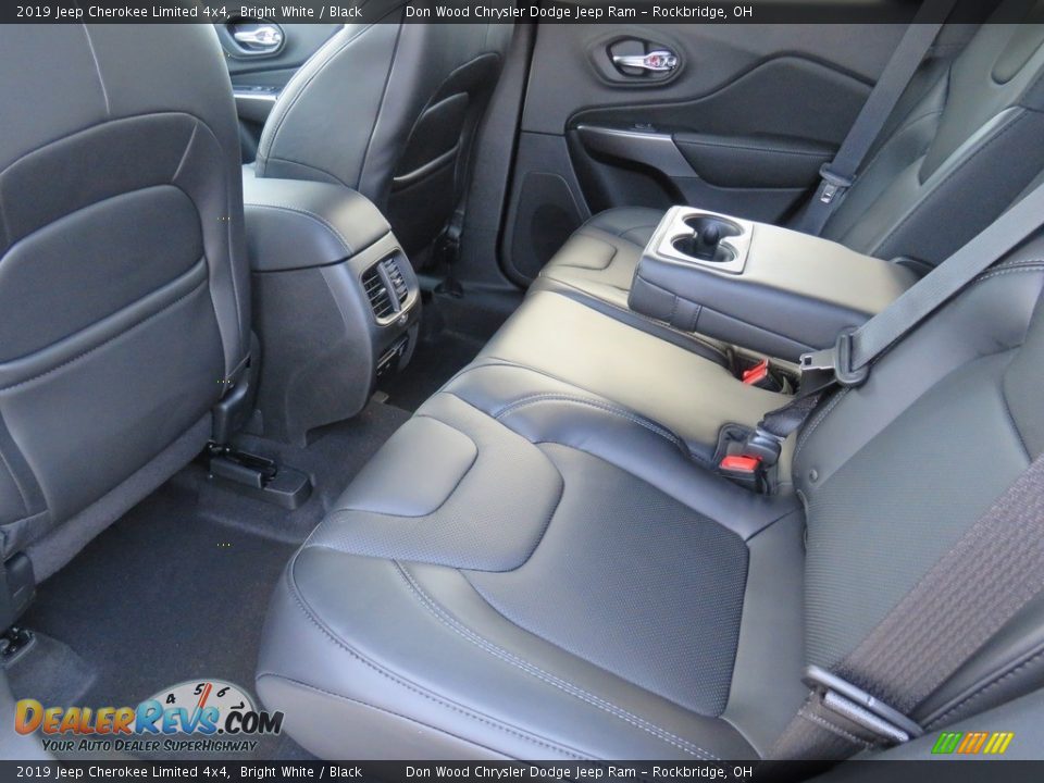 2019 Jeep Cherokee Limited 4x4 Bright White / Black Photo #21