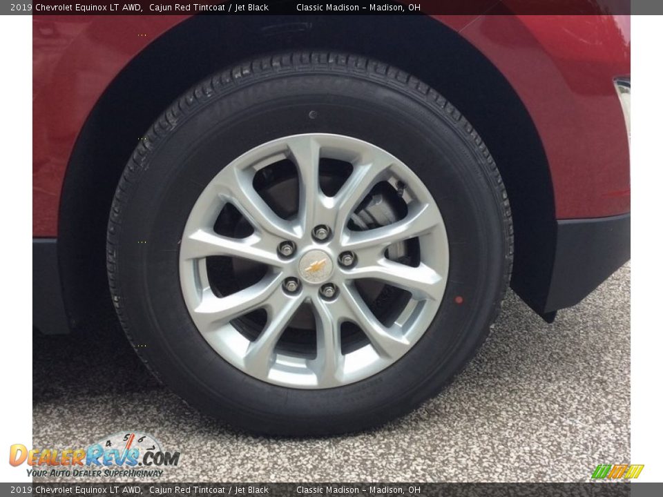 2019 Chevrolet Equinox LT AWD Cajun Red Tintcoat / Jet Black Photo #7