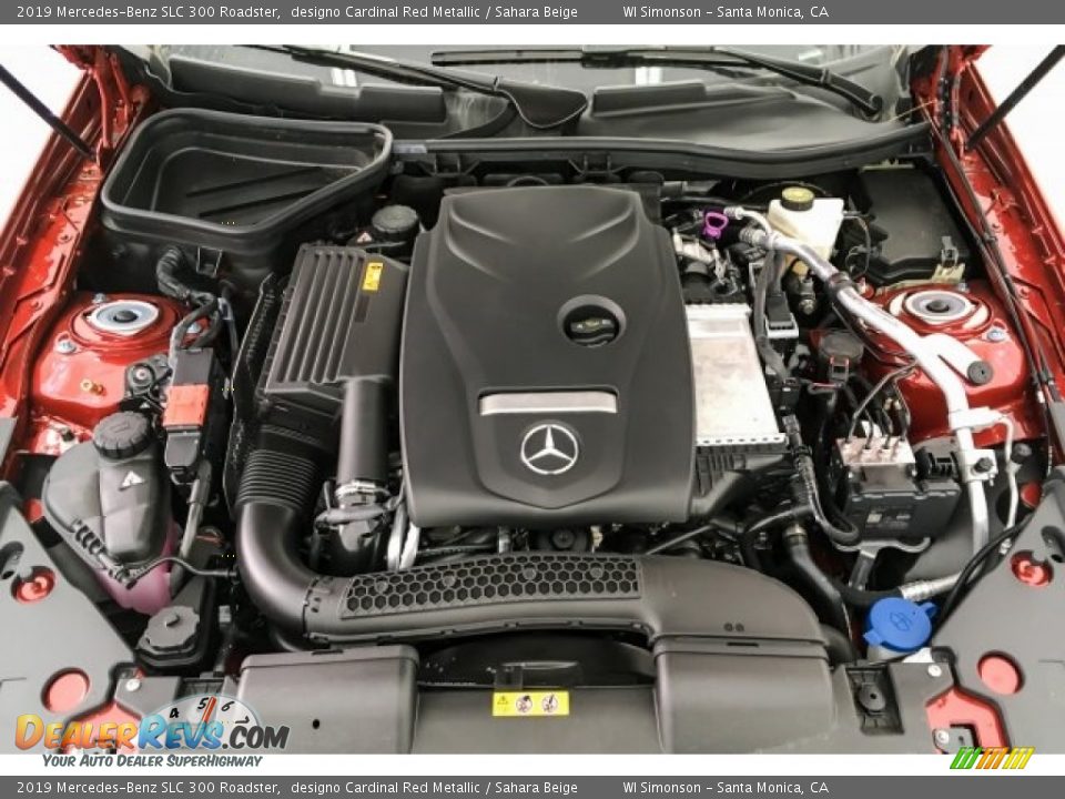 2019 Mercedes-Benz SLC 300 Roadster 2.0 Liter Turbocharged DOHC 16-Valve VVT 4 Cylinder Engine Photo #8