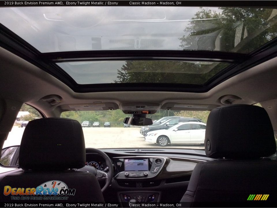 Sunroof of 2019 Buick Envision Premium AWD Photo #17