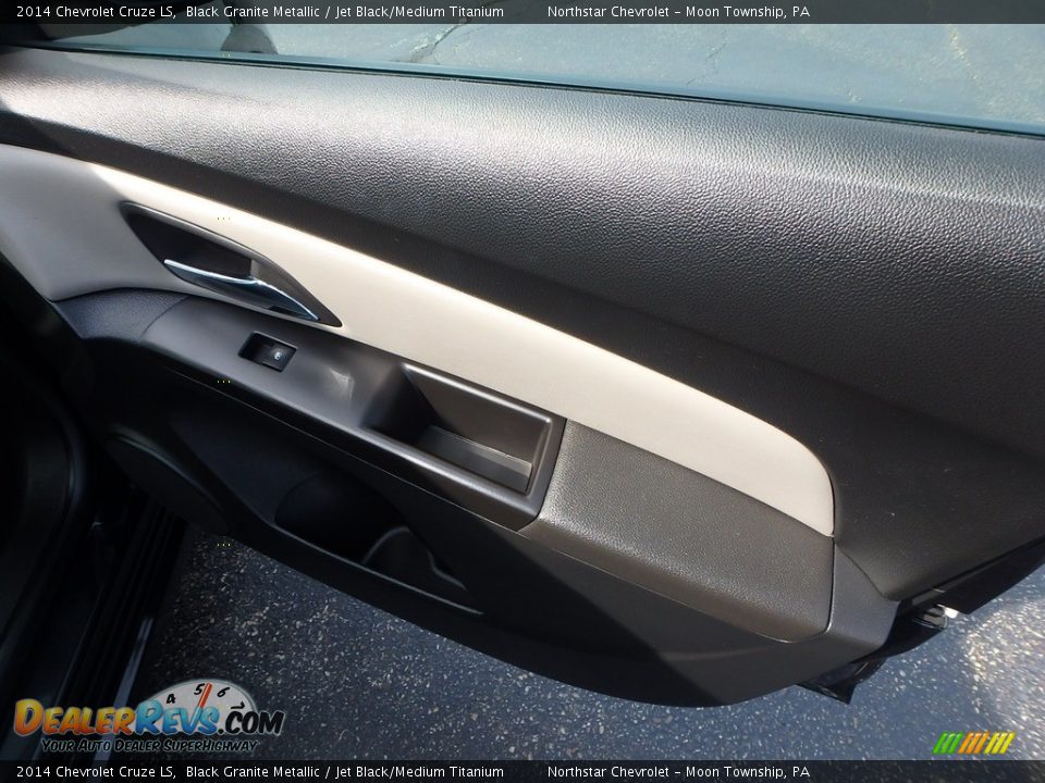 2014 Chevrolet Cruze LS Black Granite Metallic / Jet Black/Medium Titanium Photo #17