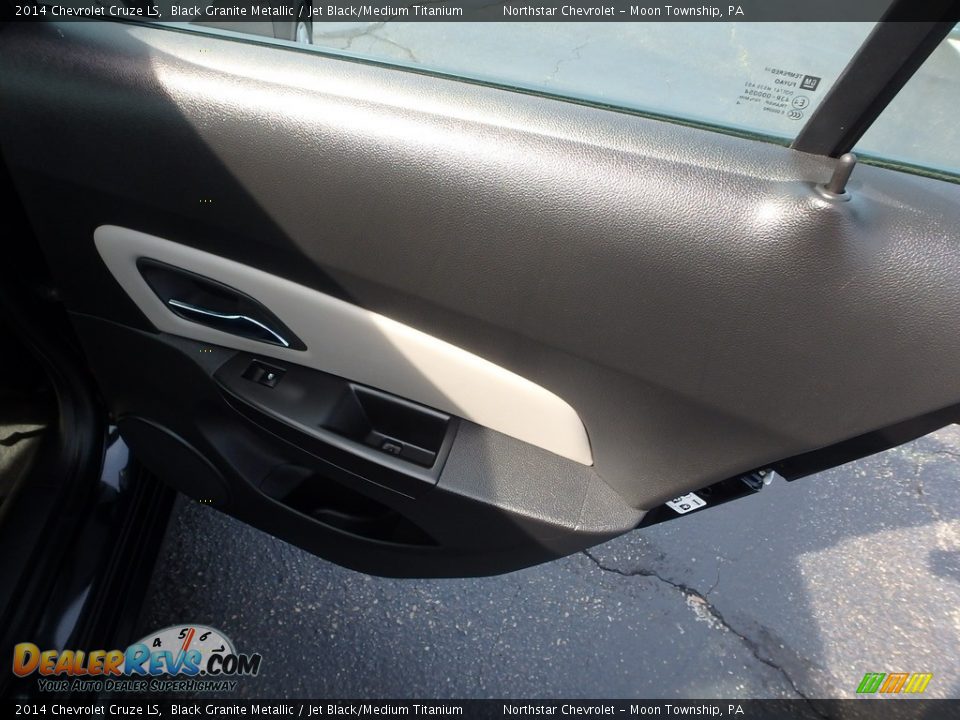2014 Chevrolet Cruze LS Black Granite Metallic / Jet Black/Medium Titanium Photo #19