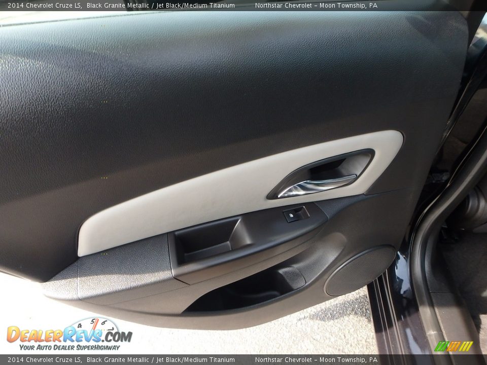 2014 Chevrolet Cruze LS Black Granite Metallic / Jet Black/Medium Titanium Photo #23