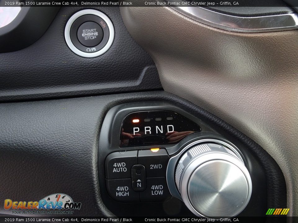 2019 Ram 1500 Laramie Crew Cab 4x4 Delmonico Red Pearl / Black Photo #7
