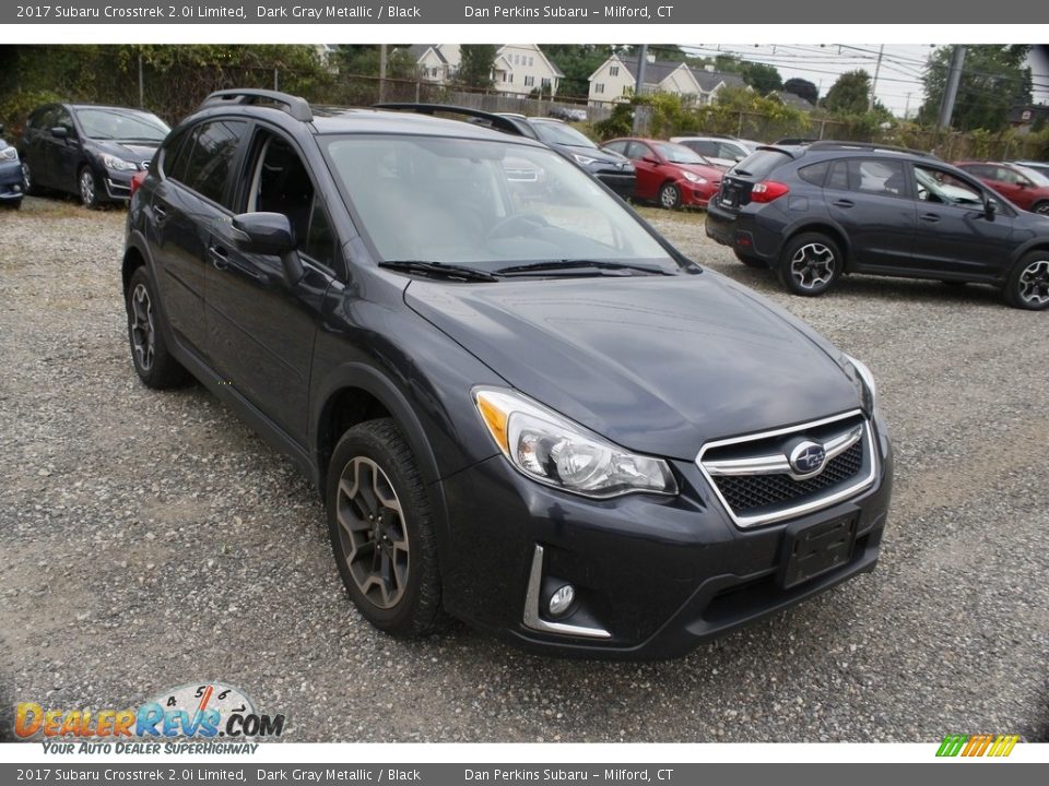 2017 Subaru Crosstrek 2.0i Limited Dark Gray Metallic / Black Photo #1
