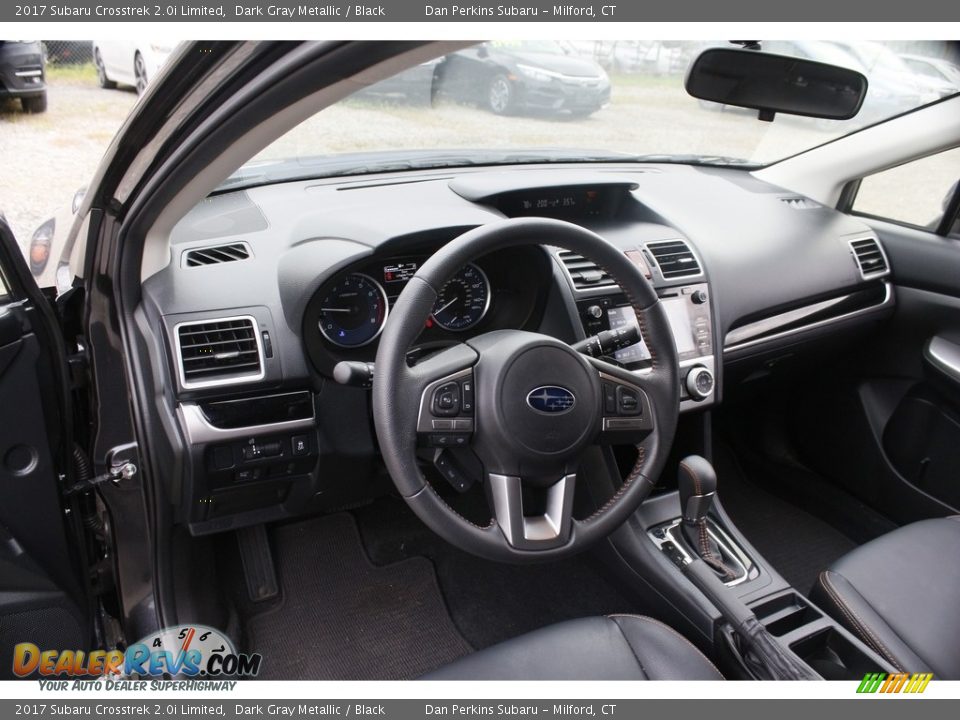 2017 Subaru Crosstrek 2.0i Limited Dark Gray Metallic / Black Photo #4