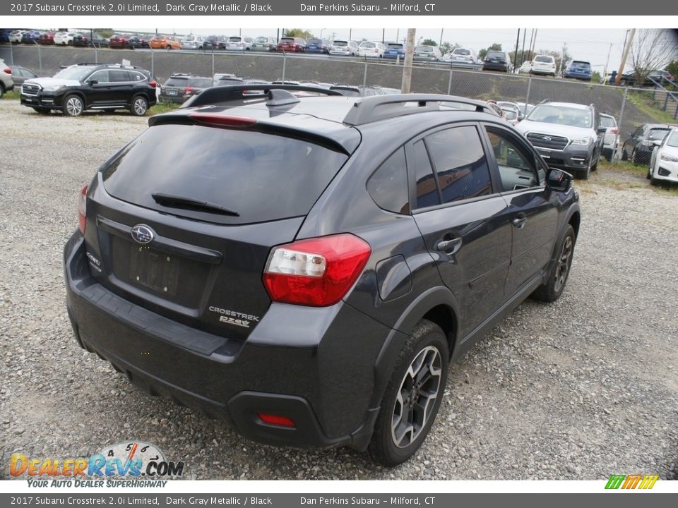 2017 Subaru Crosstrek 2.0i Limited Dark Gray Metallic / Black Photo #6
