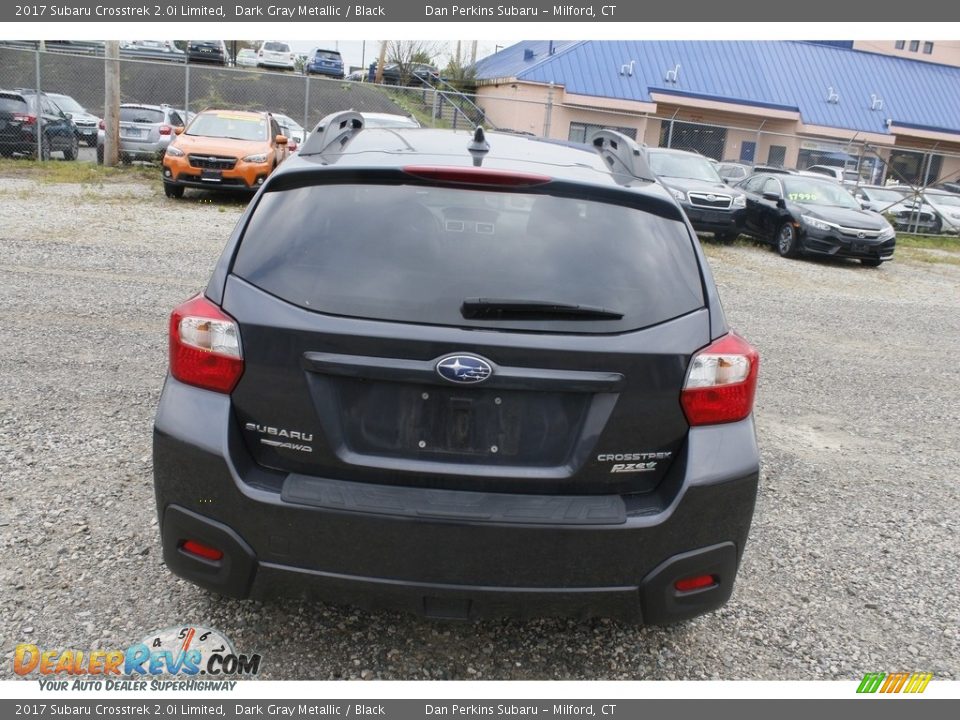 2017 Subaru Crosstrek 2.0i Limited Dark Gray Metallic / Black Photo #7