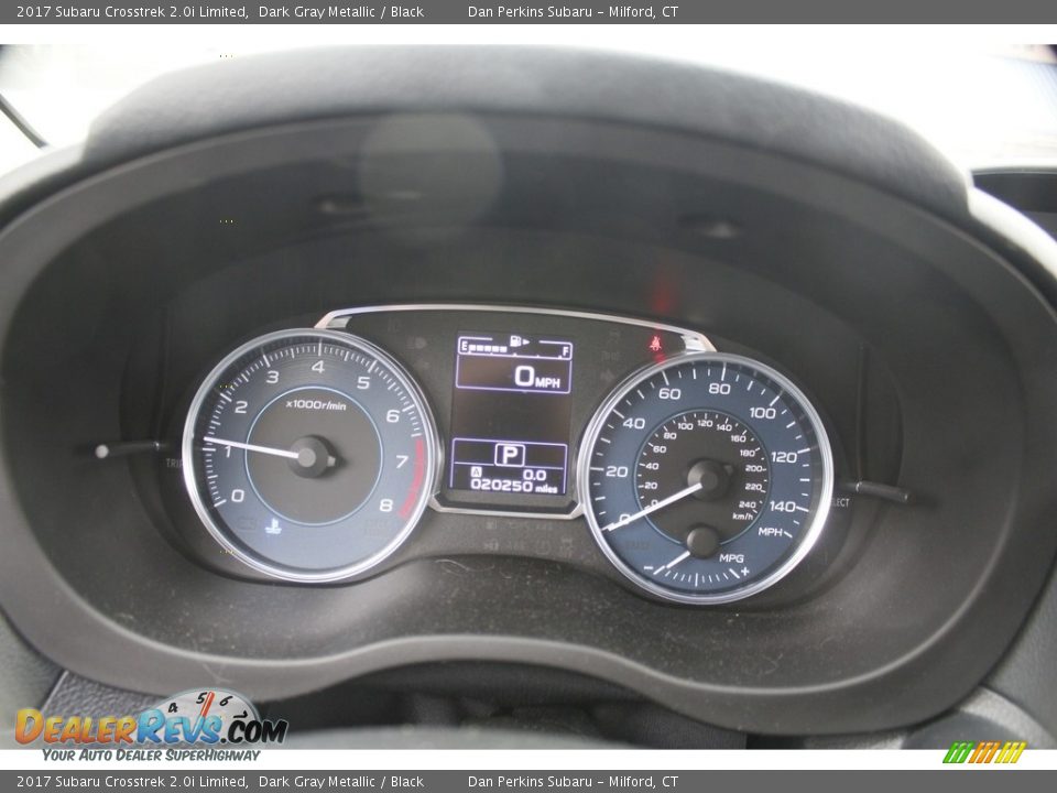 2017 Subaru Crosstrek 2.0i Limited Dark Gray Metallic / Black Photo #12