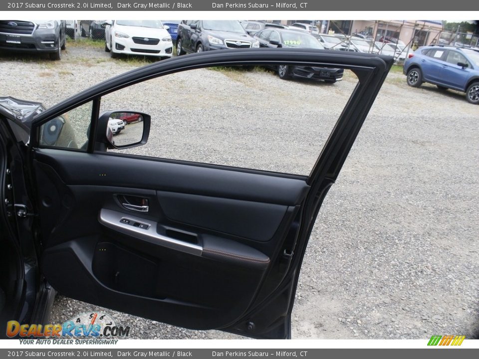 2017 Subaru Crosstrek 2.0i Limited Dark Gray Metallic / Black Photo #22