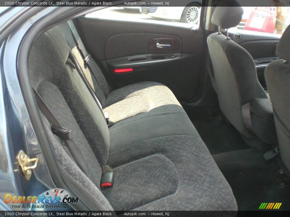 2000 Chrysler Concorde LX Steel Blue Metallic / Agate Black Photo #11