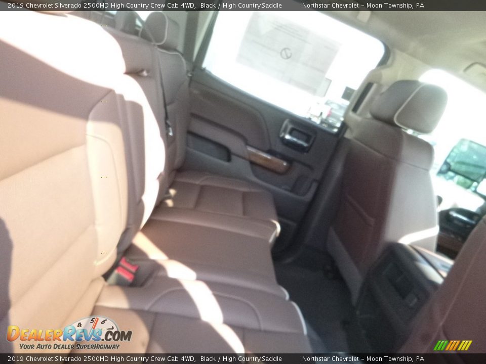 2019 Chevrolet Silverado 2500HD High Country Crew Cab 4WD Black / High Country Saddle Photo #11