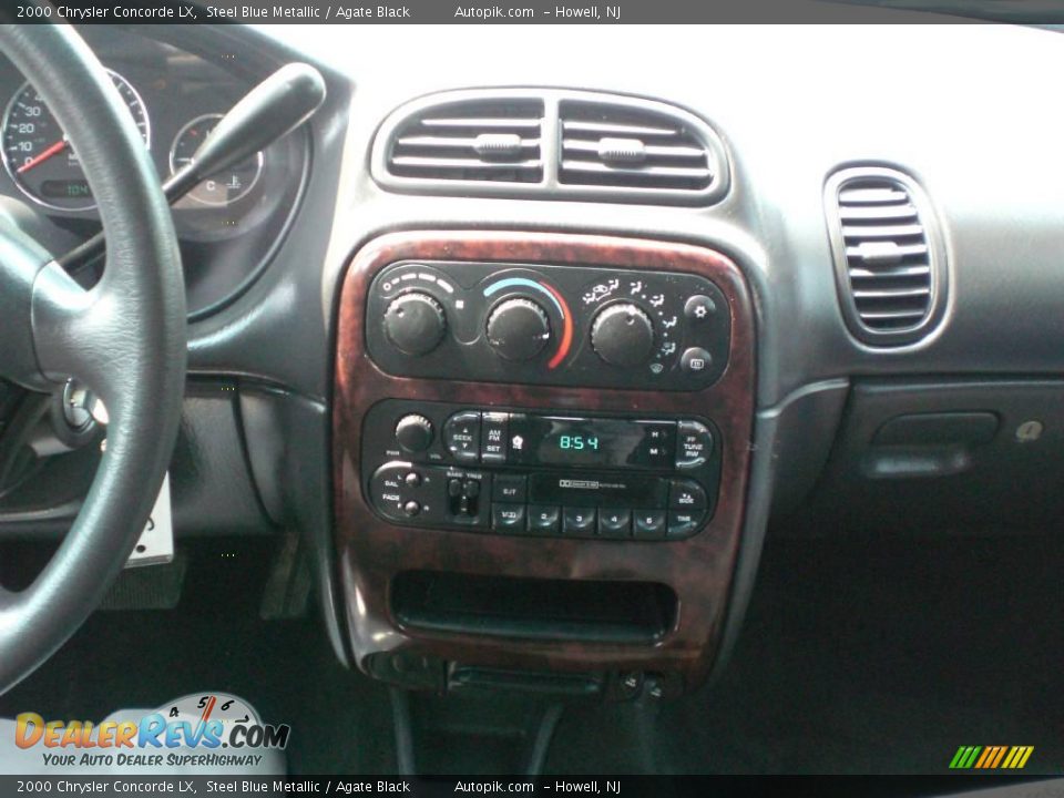 2000 Chrysler Concorde LX Steel Blue Metallic / Agate Black Photo #13