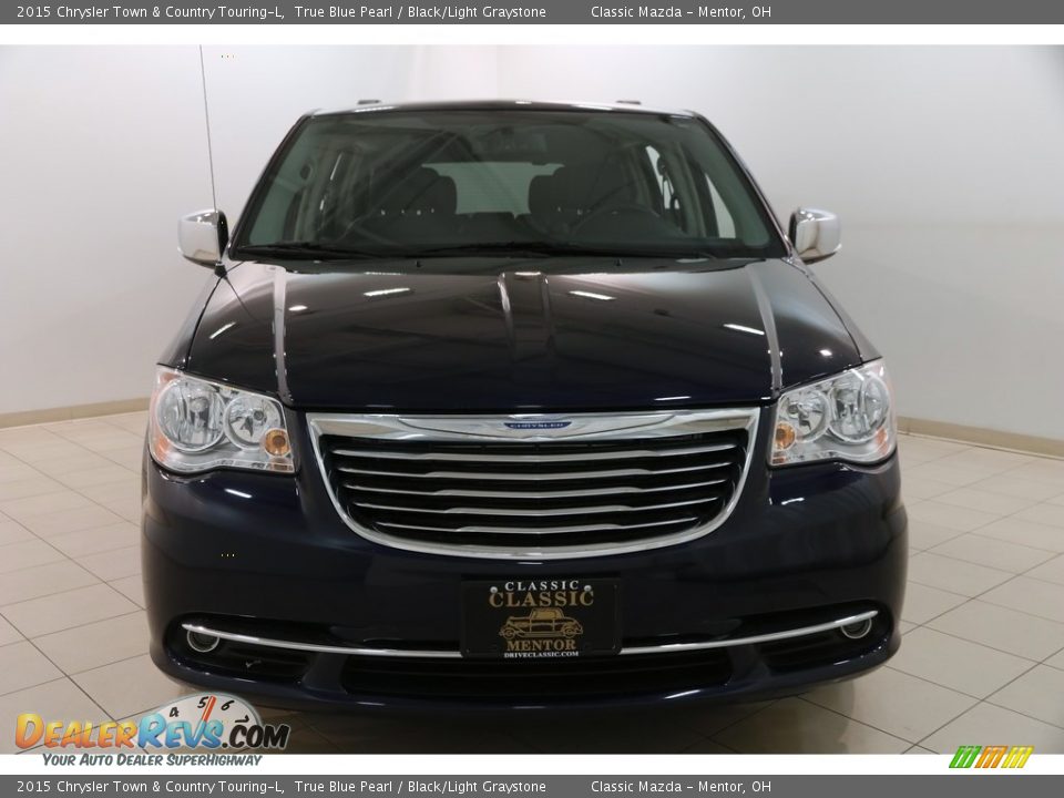 2015 Chrysler Town & Country Touring-L True Blue Pearl / Black/Light Graystone Photo #2