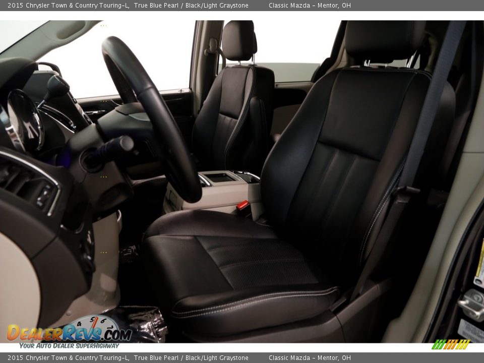 2015 Chrysler Town & Country Touring-L True Blue Pearl / Black/Light Graystone Photo #5