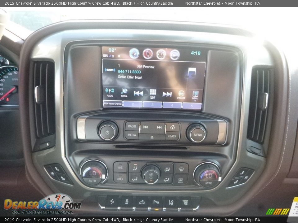 2019 Chevrolet Silverado 2500HD High Country Crew Cab 4WD Black / High Country Saddle Photo #16