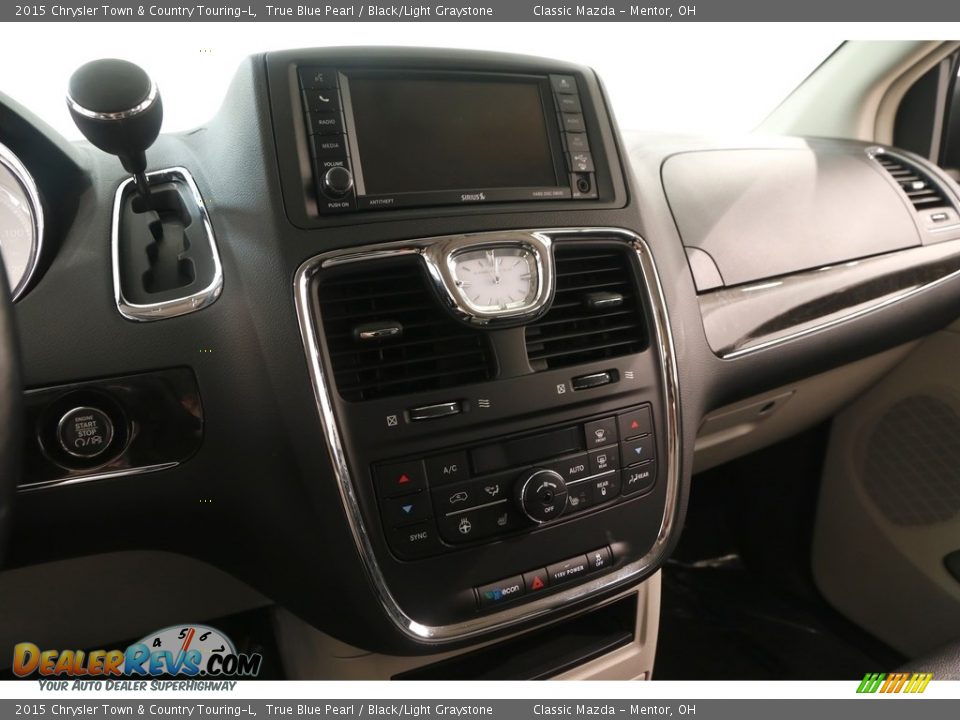 2015 Chrysler Town & Country Touring-L True Blue Pearl / Black/Light Graystone Photo #8