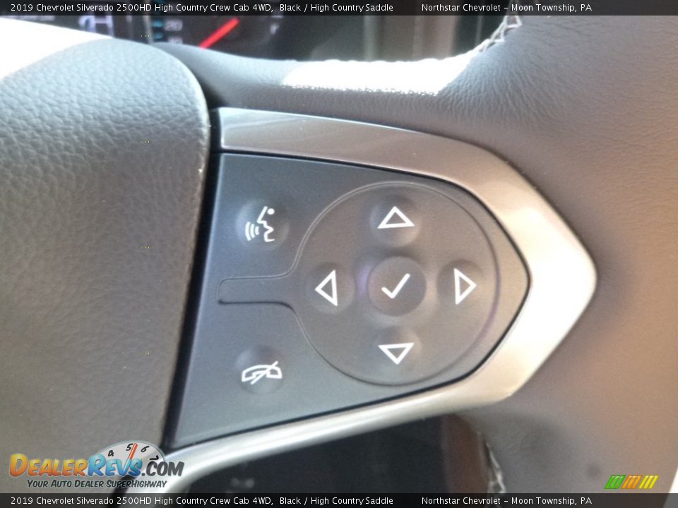 2019 Chevrolet Silverado 2500HD High Country Crew Cab 4WD Black / High Country Saddle Photo #18