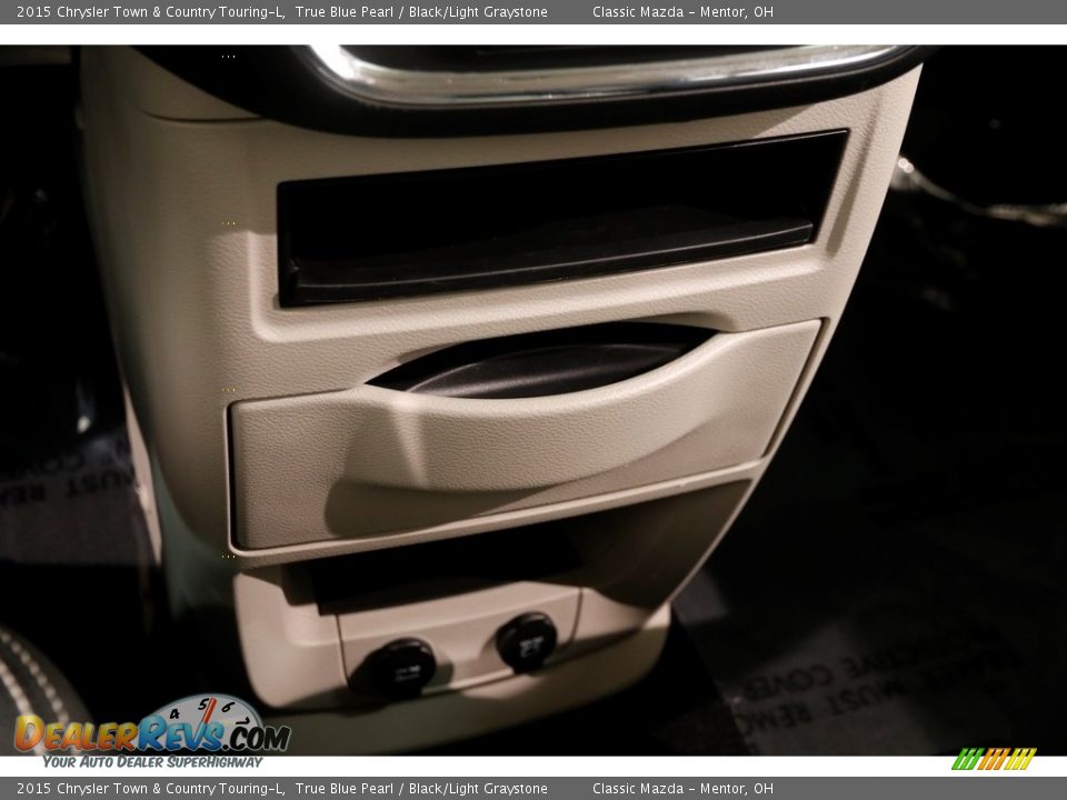 2015 Chrysler Town & Country Touring-L True Blue Pearl / Black/Light Graystone Photo #18