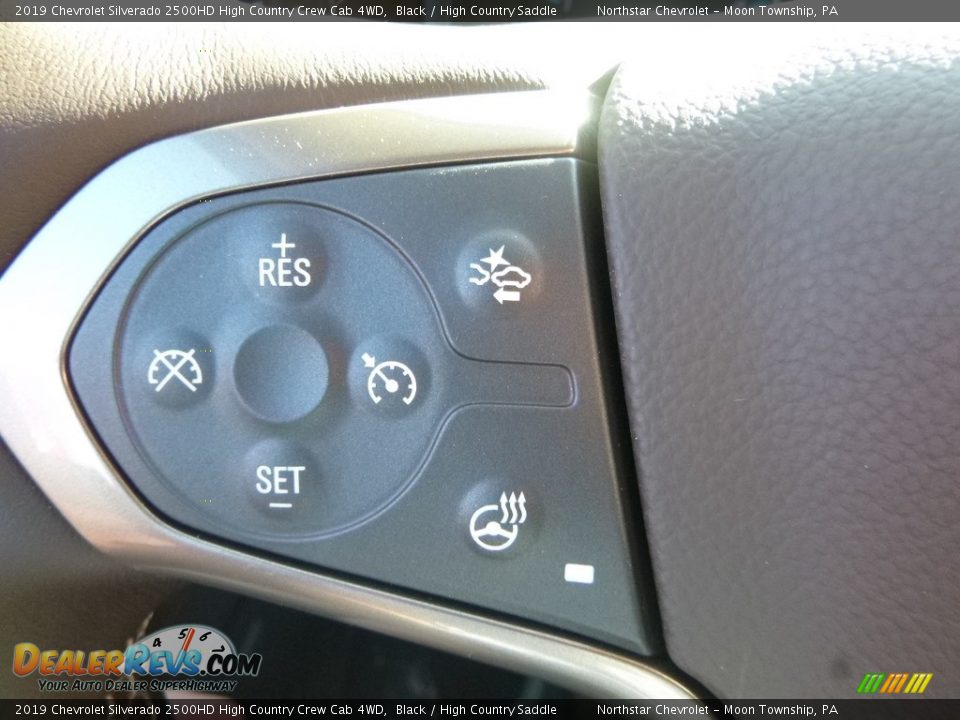 2019 Chevrolet Silverado 2500HD High Country Crew Cab 4WD Black / High Country Saddle Photo #19