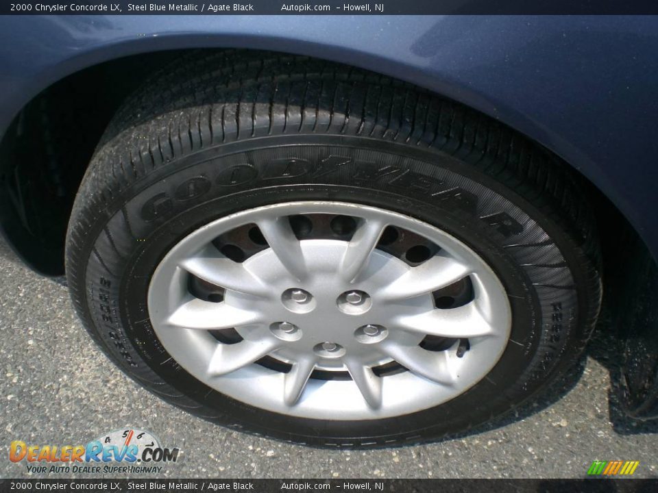 2000 Chrysler Concorde LX Steel Blue Metallic / Agate Black Photo #18